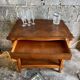 Vintage Napoleon III sideboard in solid oak.