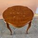Louis xv style coffee table rosewood marquetry stamped skalski