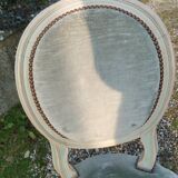 Série de 4 Chaises anciennes style louis xvi