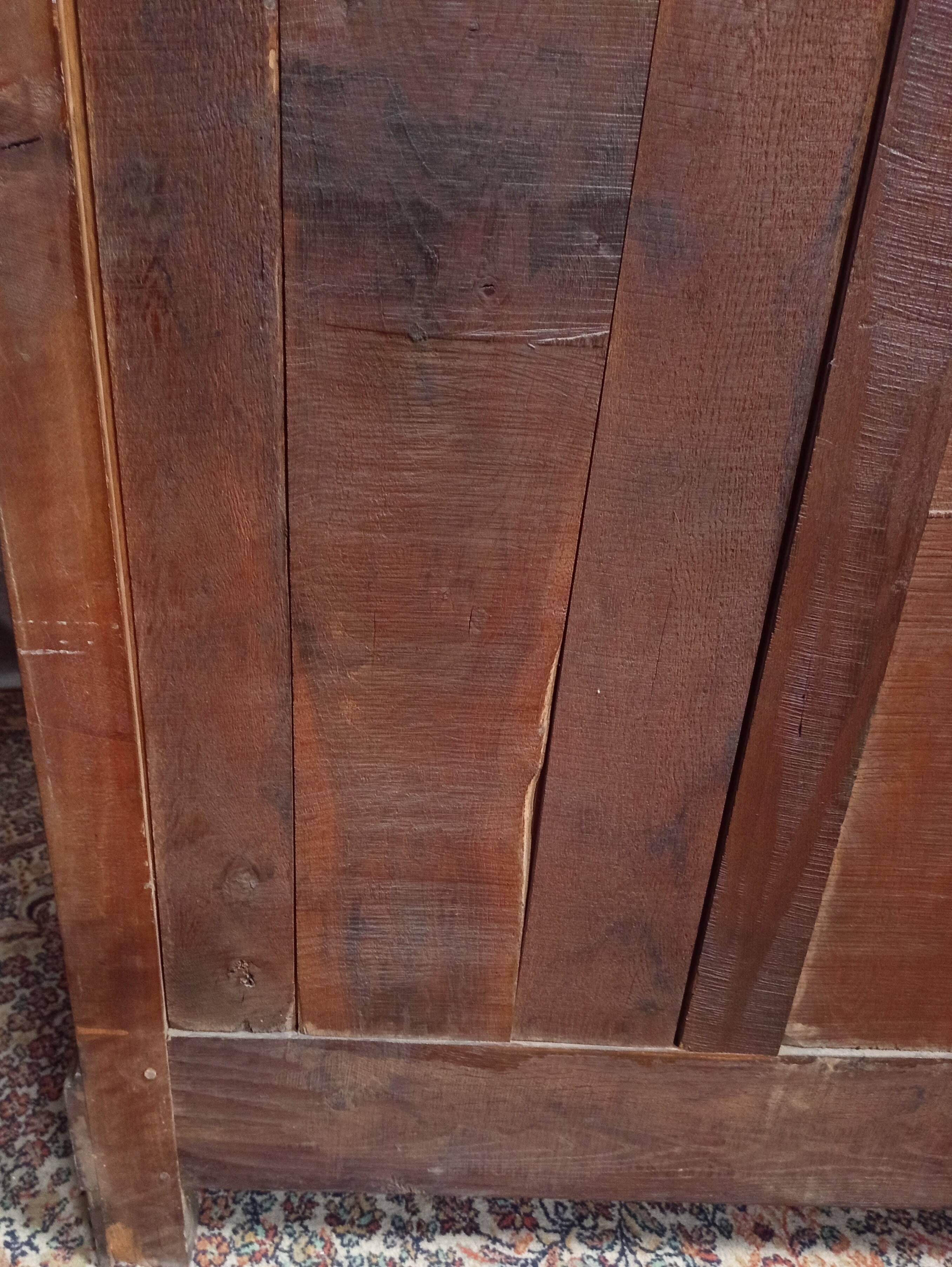 Louis Philippe period walnut wardrobe