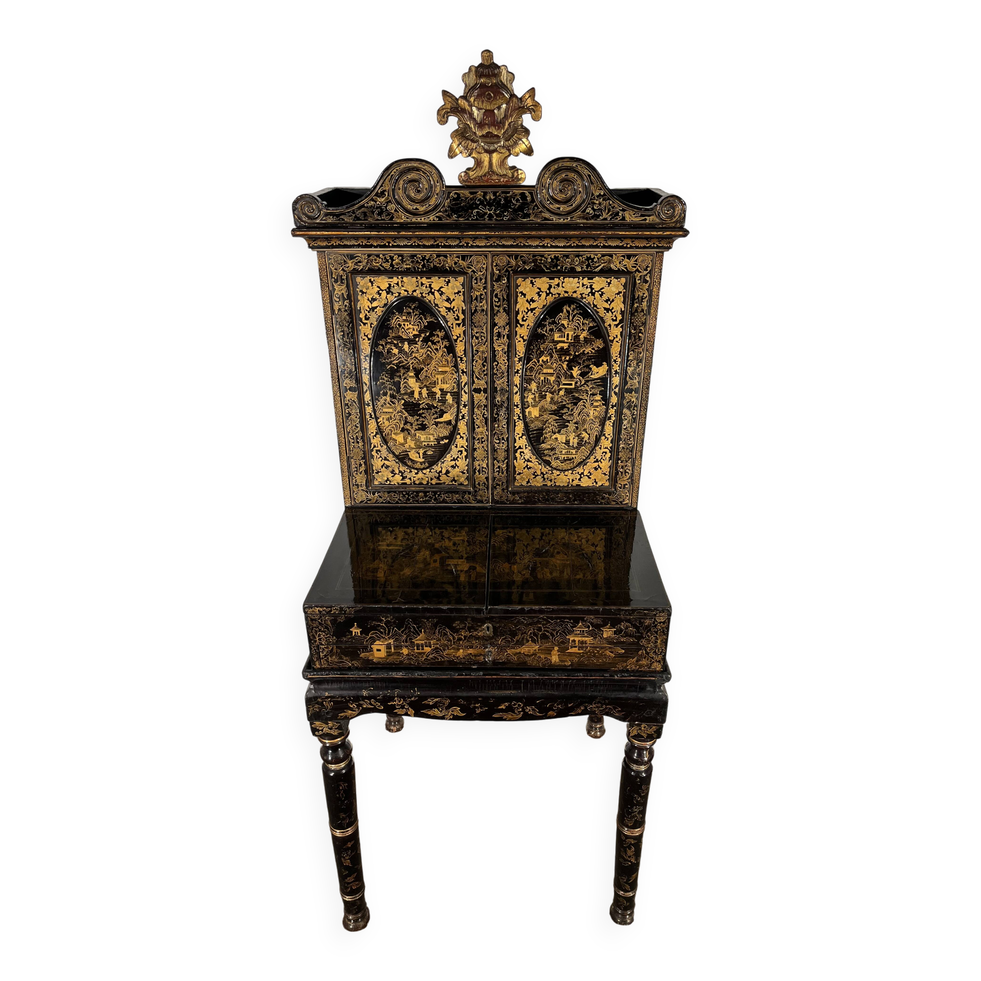 19th century Japanese-style office furniture