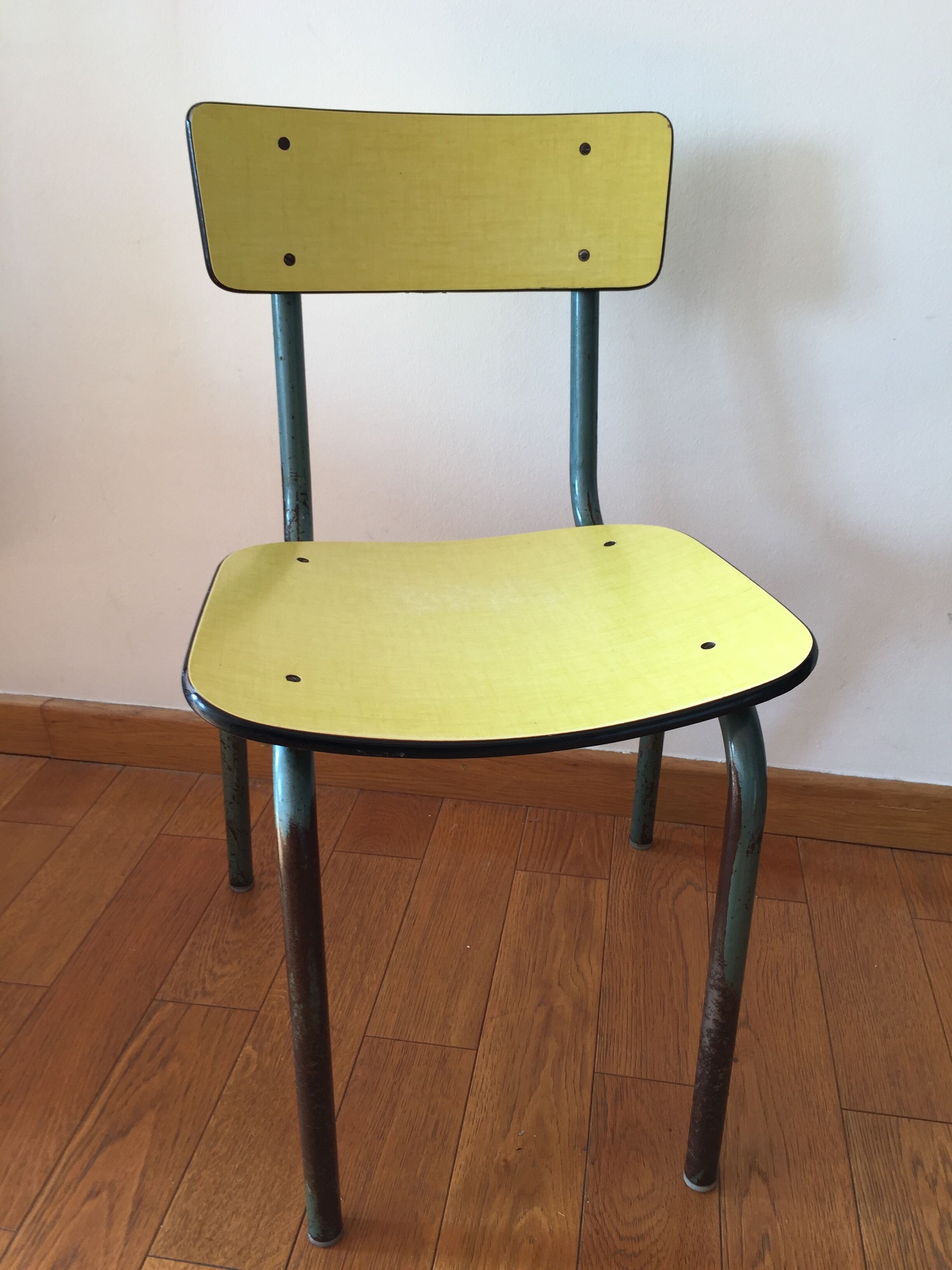 High Chair vintage formica