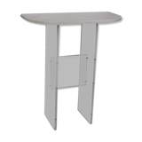 70s design console in marble and plexi