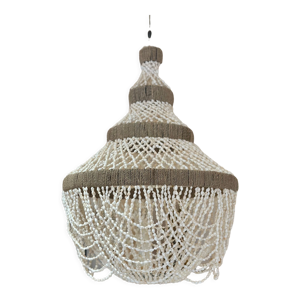 Lustre luminaire abat-jour suspension