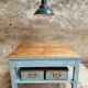 Old work table side table display table kitchen island