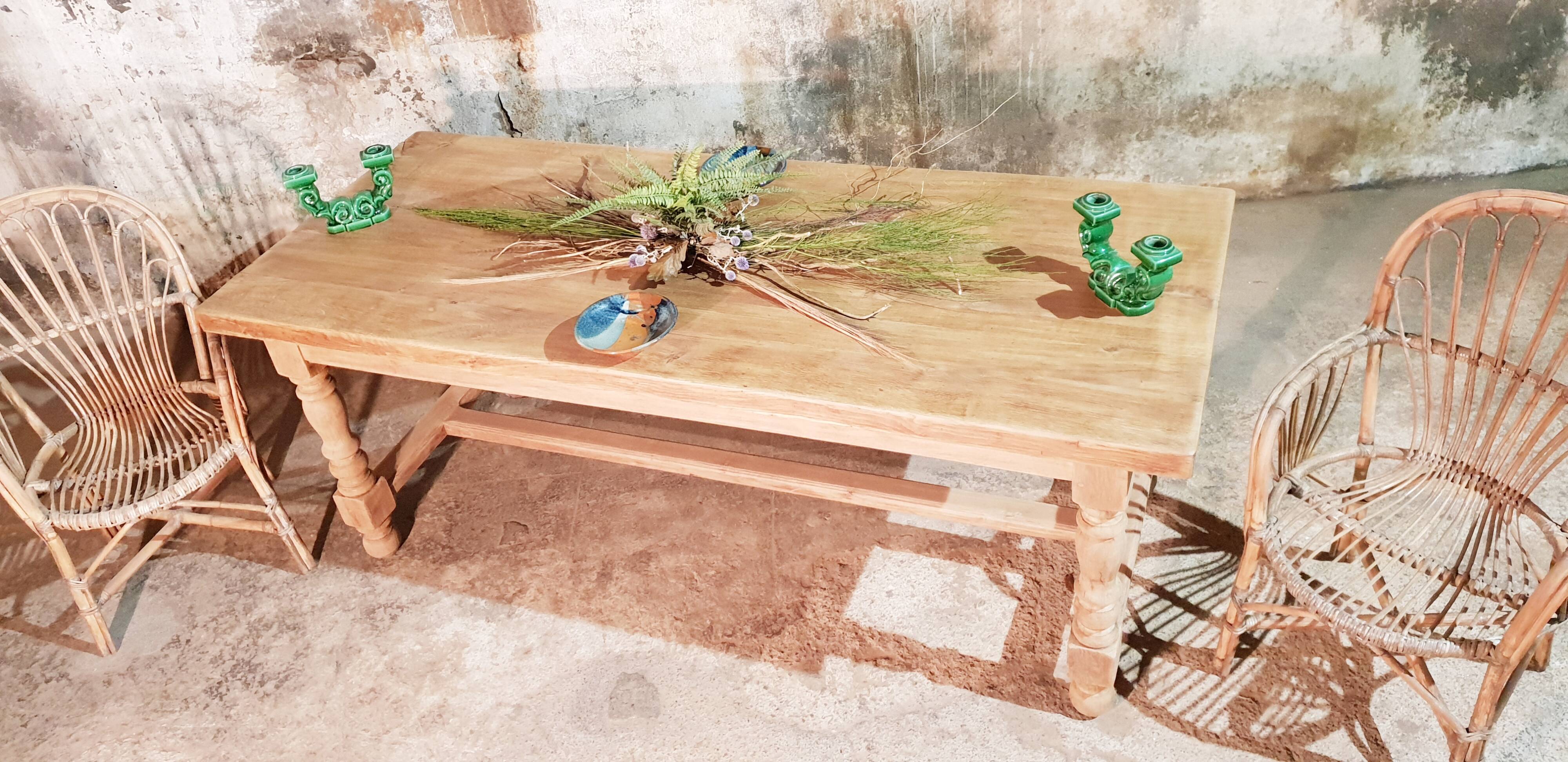 Vintage farmhouse table