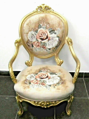 Flored armchair