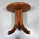 Tabouret en teck massif Dyrlund 1970-80's