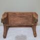 Tabouret enfant en chêne brut