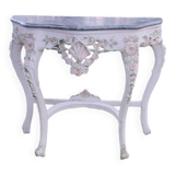Louis XV style painted console