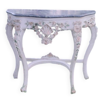 Louis XV style painted console