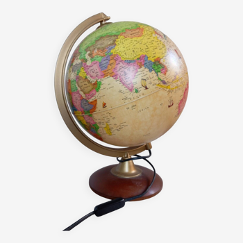 Globe terrestre effet vieille carte, Technodidattica - Italie