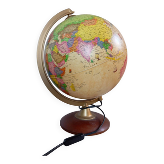 Globe terrestre effet vieille carte, Technodidattica - Italie
