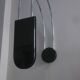 Mid century arc ceiling or wall light by Bruno Gecchelin, Italy 1970s