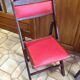 Paire de chaises pliantes vintage shangaï