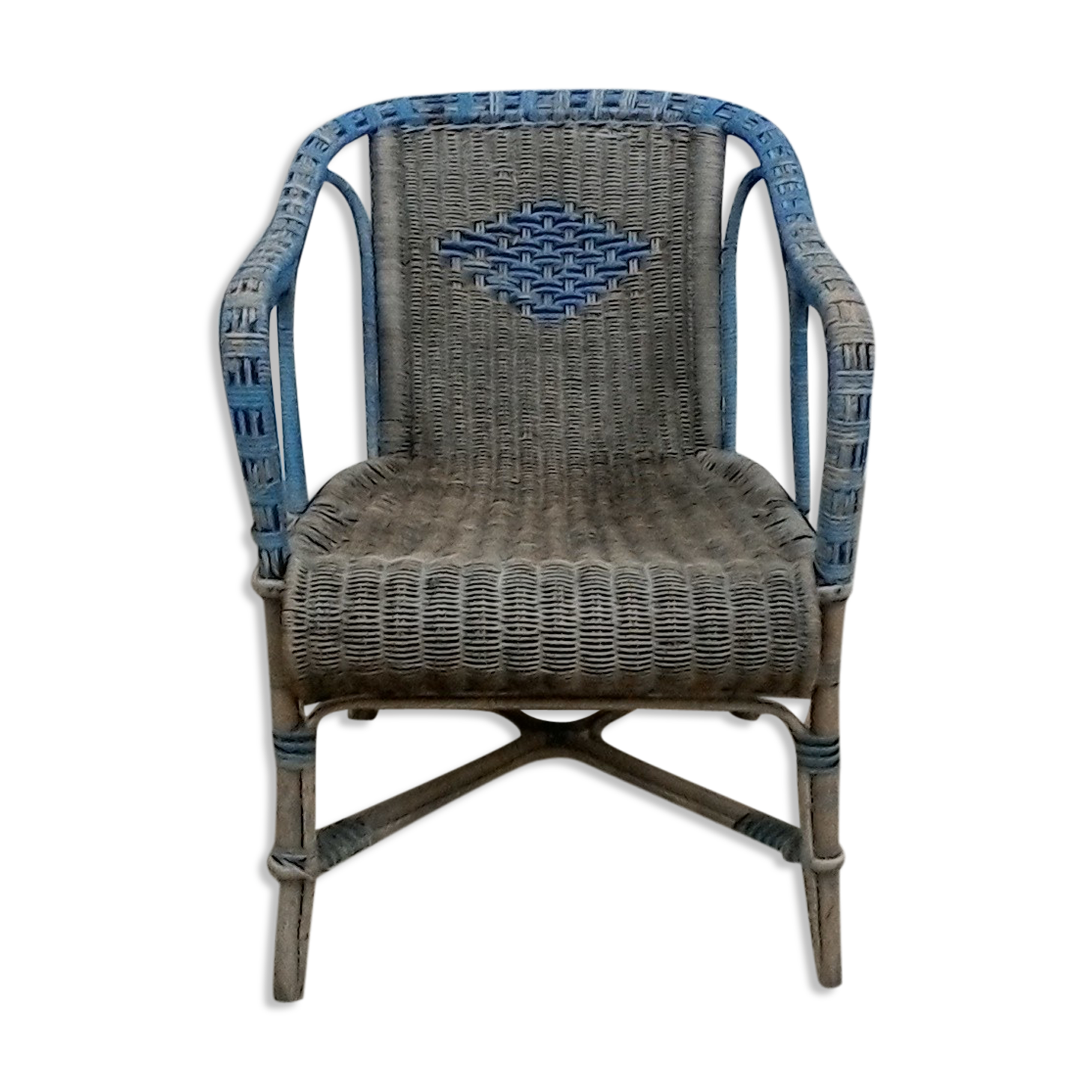Rattan chair, vintage
