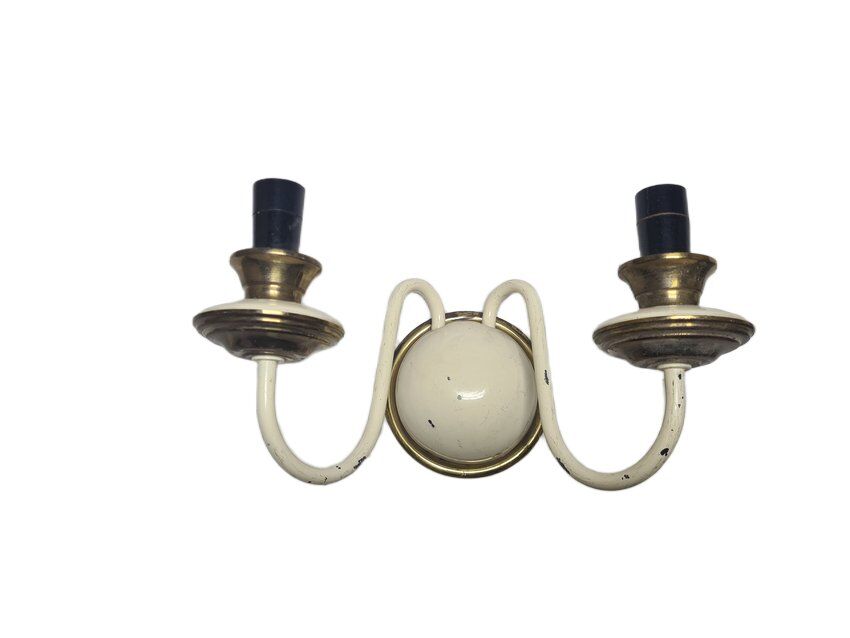 2-armed wall lamp from Elmet Zabrze, Poland, 1970s