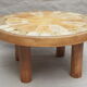 Vintage ceramic coffee table by Vallauris by R Leduc