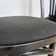 Set of 4 Vintage Black Wooden Dining Chairs: STOL Kamnik, 70s, Yugoslavia