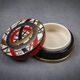 Round Roller Coaster Box in Longwy Enamel by Catherine Lhoir