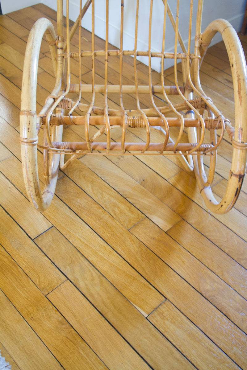 Rattan rocking chair