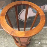 Umbrella circular wooden door  vintage