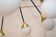 Italian metal and brass chandelier