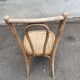 Stripped bentwood bistro chair Thonet no. 18