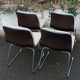 Steelcase Strafor chair, sled legs, 1970s