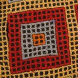 5x8 Yellow & Red Handmade Kilim Rug, 150x247Cm