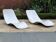 Pair of Zublena deckchairs
