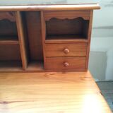 Bureau secrétaire en pin