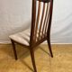 Lot de 6 chaises de salle à manger rétro vintage en teck du milieu du siècle par GPlan 1970 Design