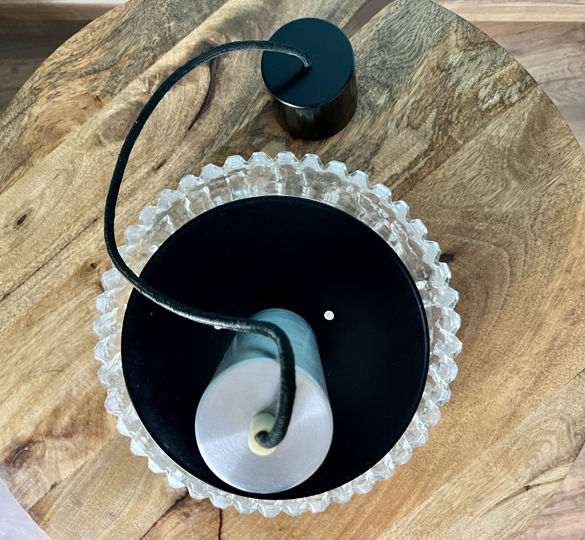 Art deco lamp / mid century lamp / 1960s / ceiling pendant lamp