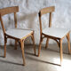 Pair of bistro chairs