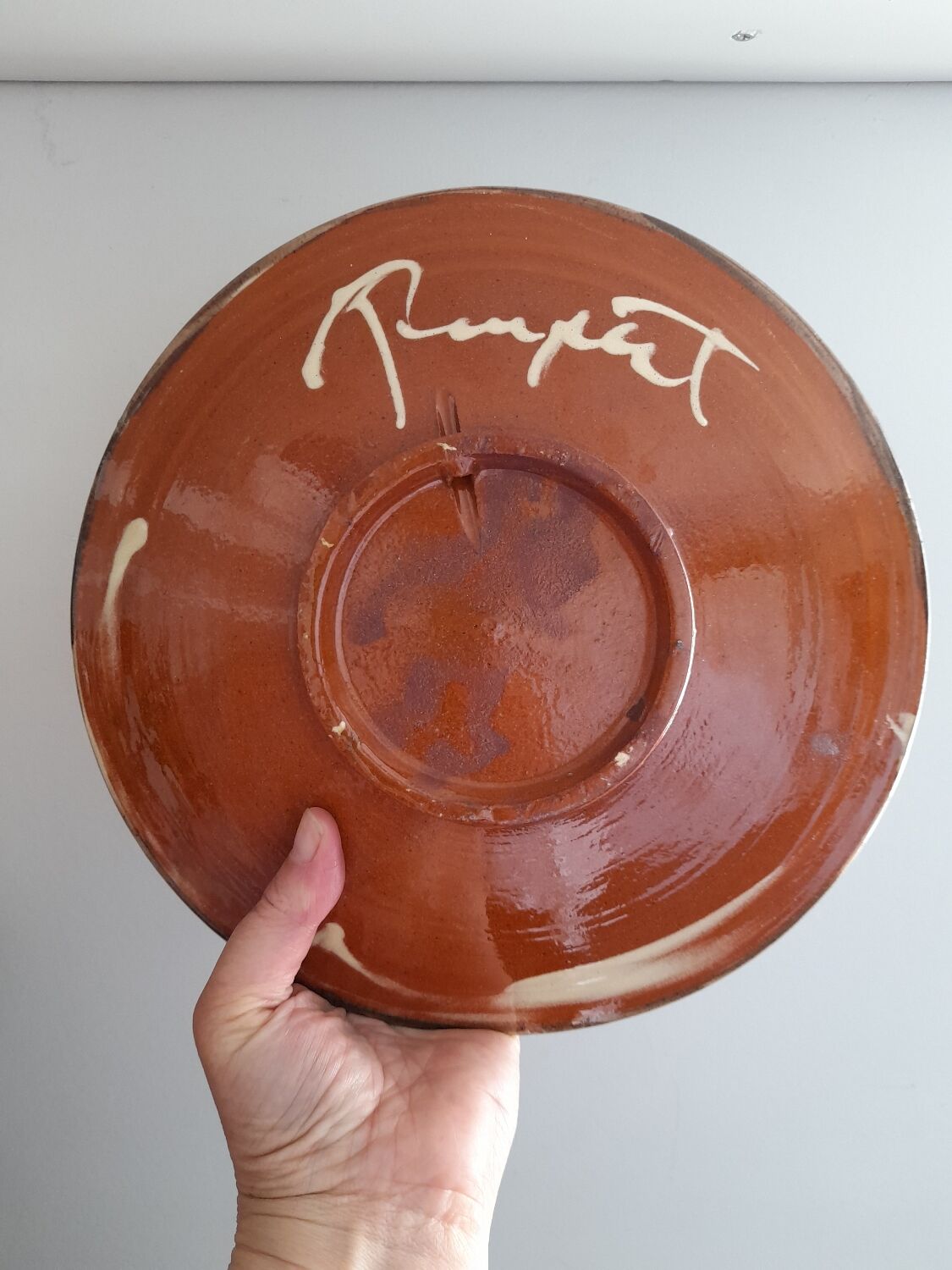 Decorative wall plate fish Puigdemont