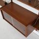 Teak modular shelving unit, Danish design, 1960s, made in Denmark
