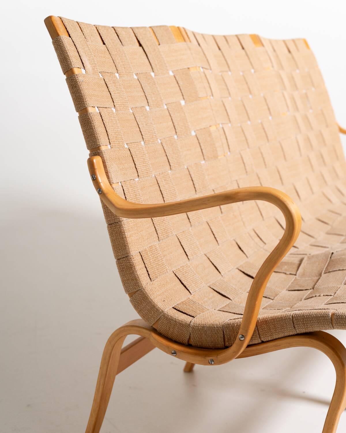Canapé "Eva" par Bruno Mathsson, Suède, années 1960.