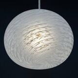 Suspension en verre Murano tourbillonnant de Vetri Murano, Italie, années 1970