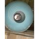 Glass Pendant Swirling Blue and White