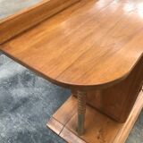 Console Art Deco walnut