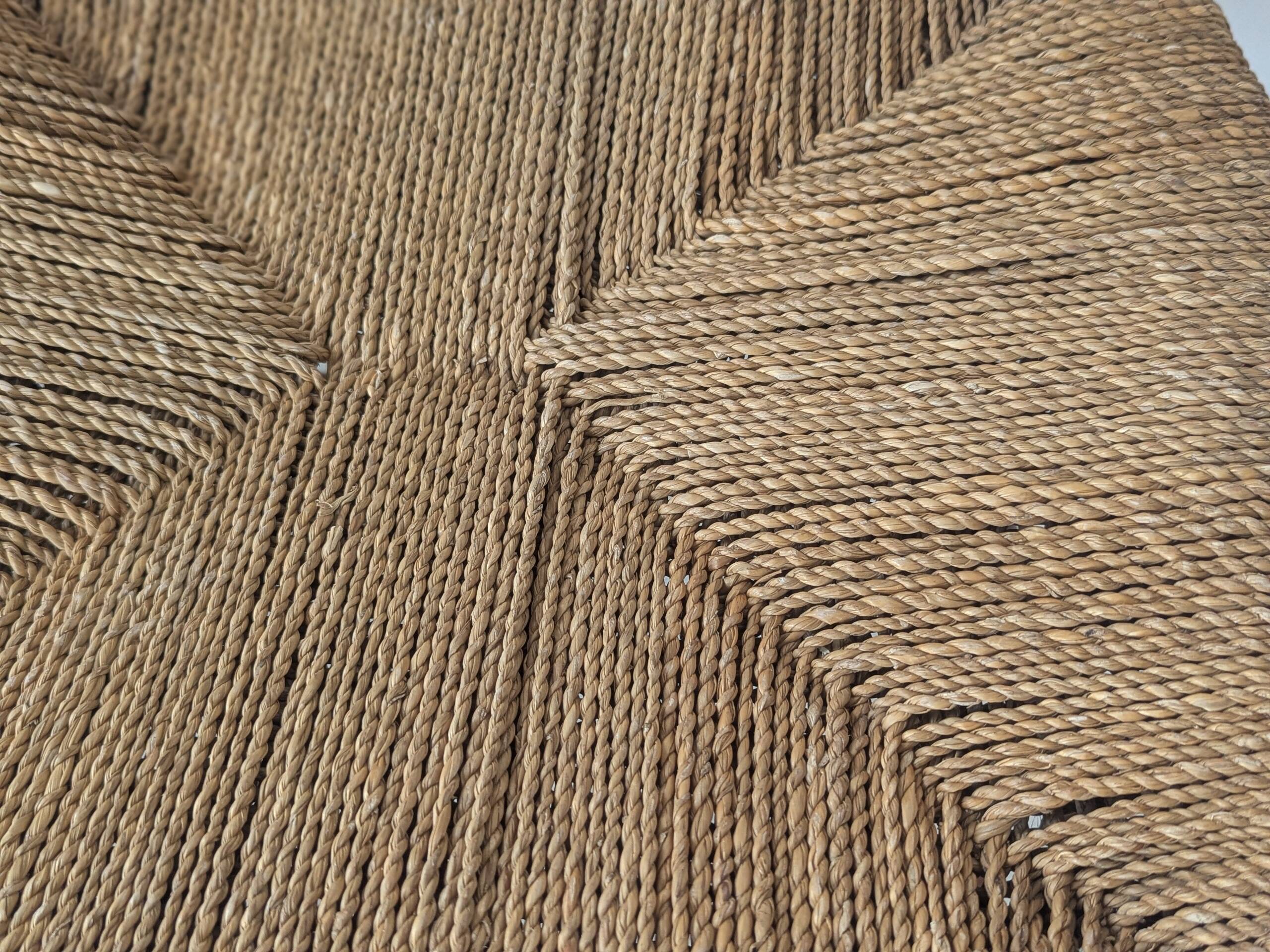 Teak and rope chair by Peter Hvidt and Orla Molgaard