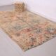 Peach Vintage Moroccan Rug 178 x 271 cm - Berber Wool Rug - Handmade Rug
