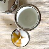 English porcelain pots cooked-egg