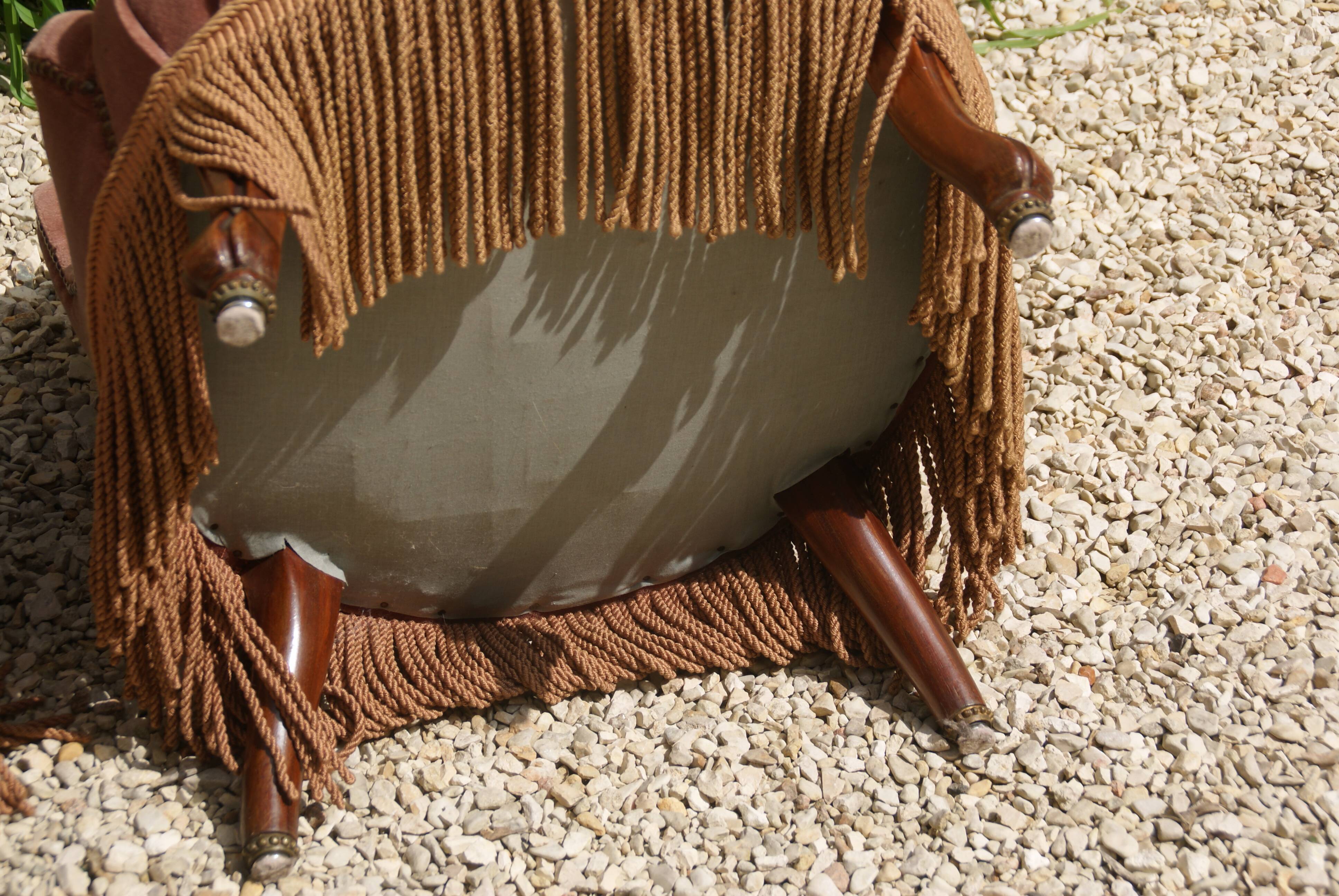 Pair of toad armchairs Napoleon III