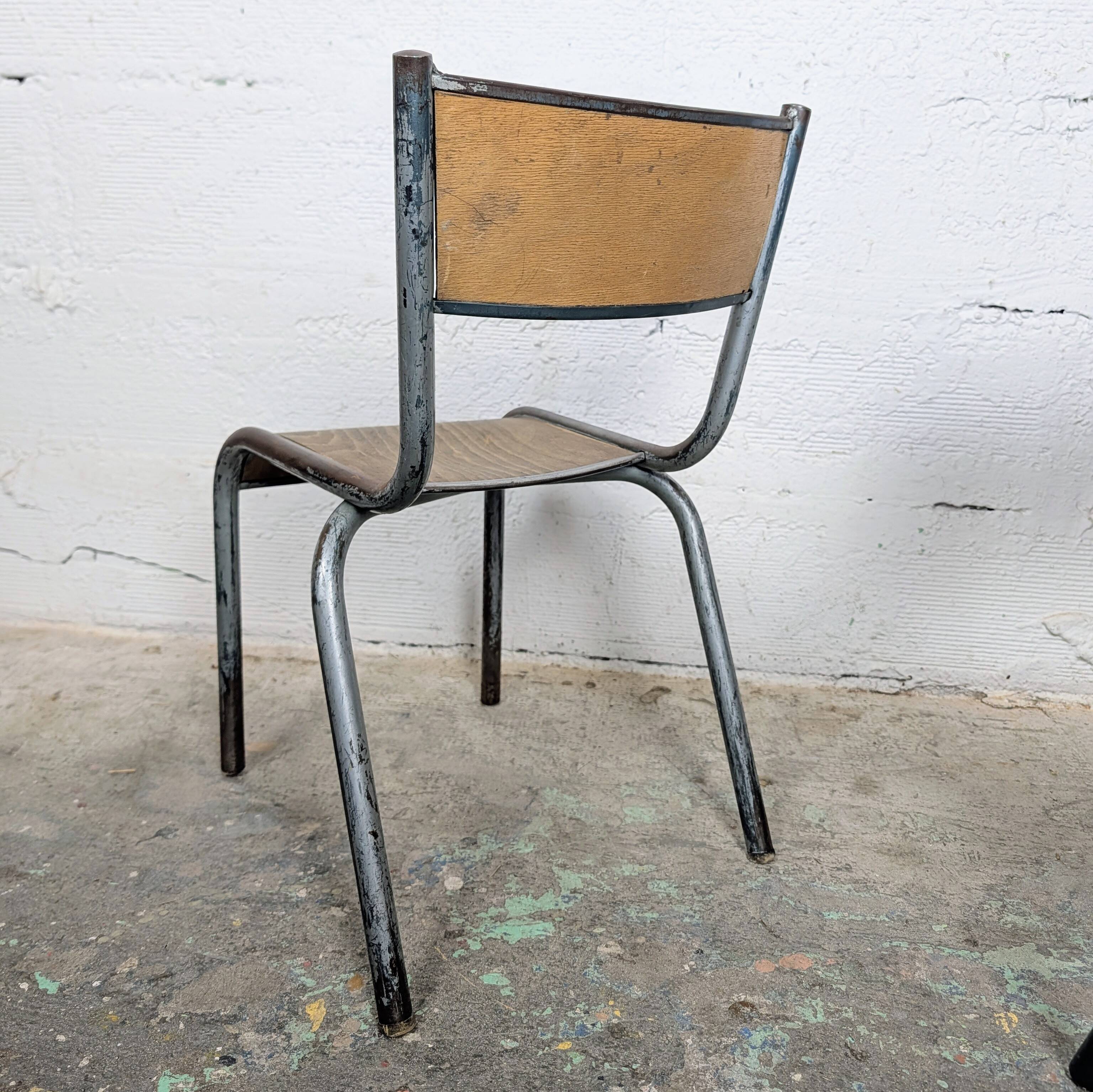 Vintage school chair
