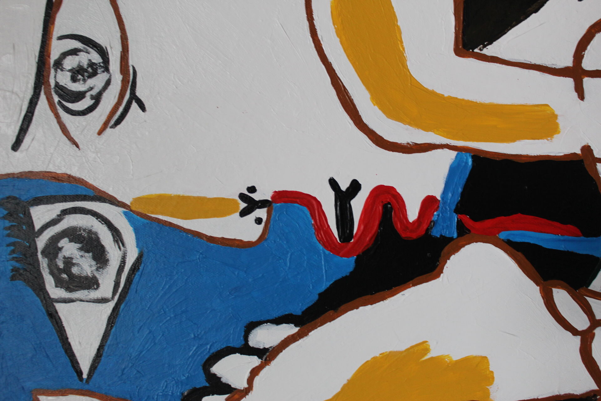 Reproduction of Picasso Les amants 60x50cm acrylic