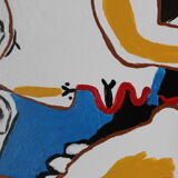 Reproduction of Picasso Les amants 60x50cm acrylic