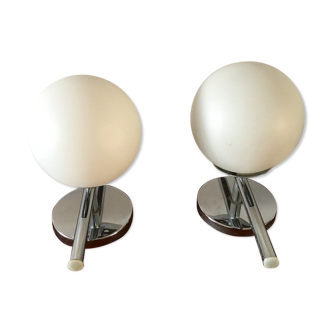 2 vintage wall lamps from the 70