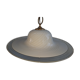 Xxl white swirl ceiling lamp murano vintage